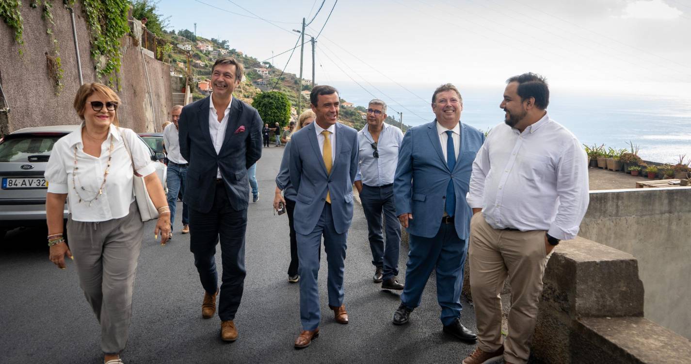 Estrada do Pedregal requalificada com investimento de 529 mil euros