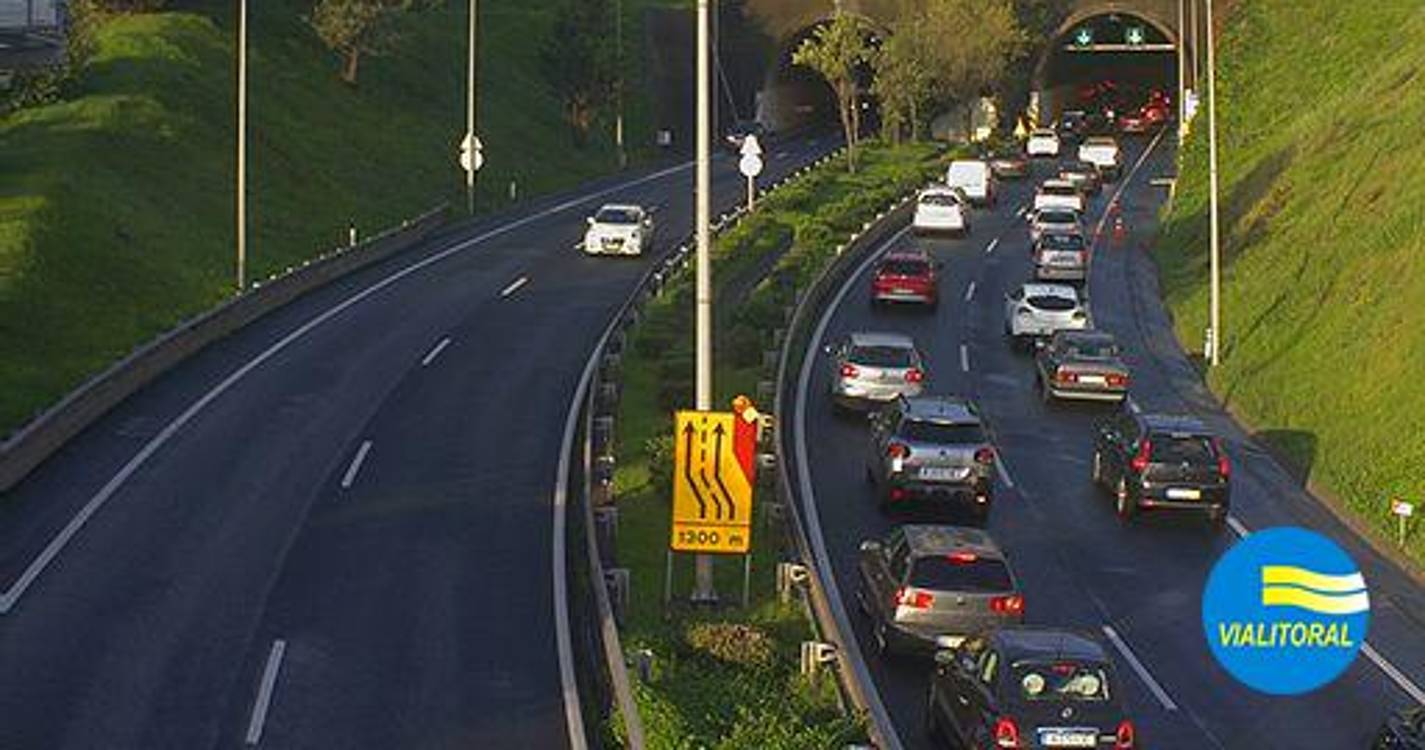 Acidente e tráfego intenso dificultam acesso ao Funchal pela via rápida