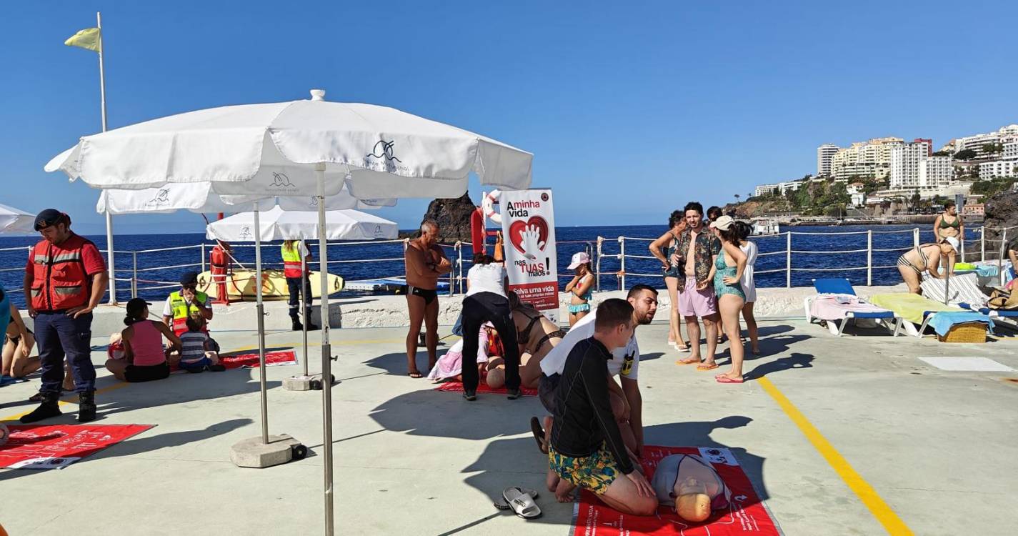 Mass Training de Suporte Básico de Vida reúne cerca de 500 participantes no Funchal