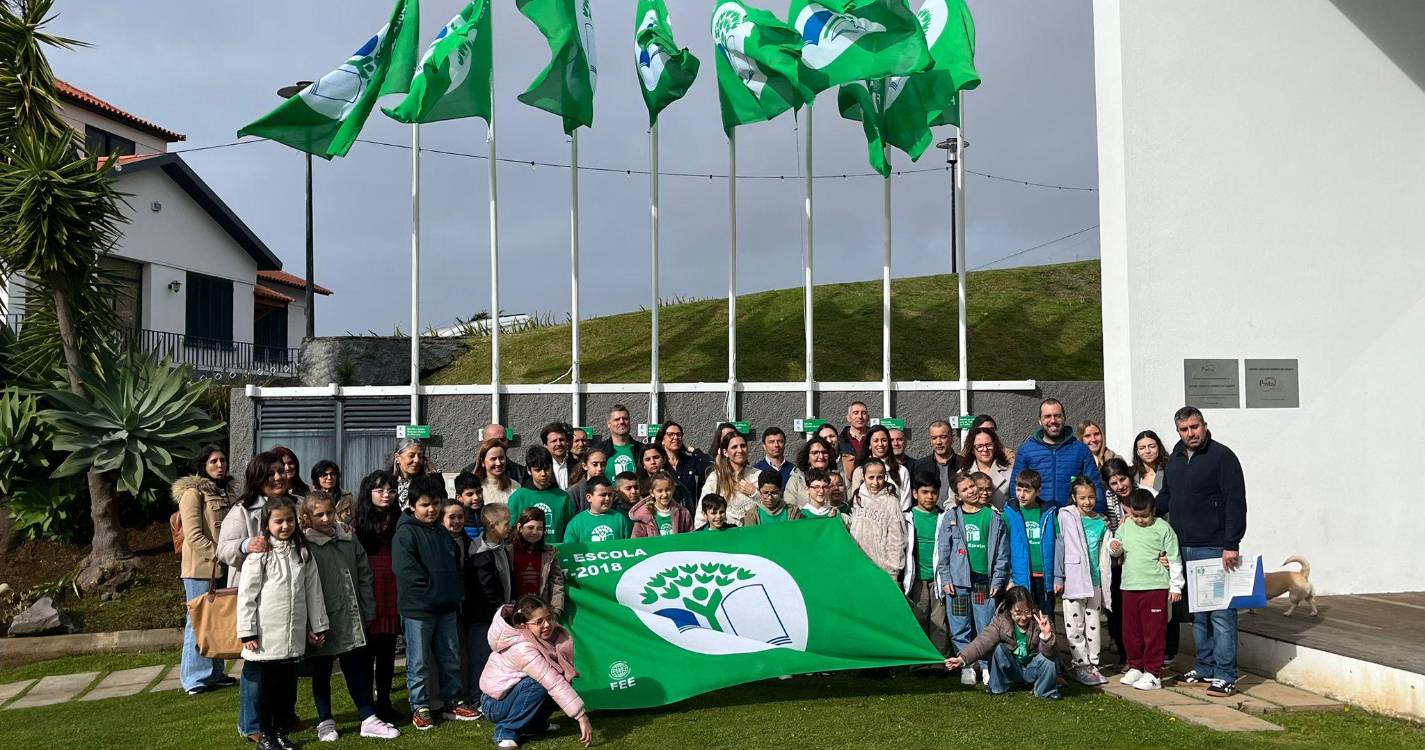 Oito escolas da Calheta foram galardoadas com a bandeira Eco-Escolas