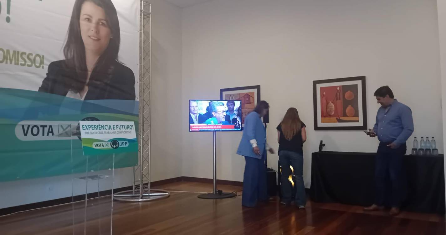Élia Ascensão preparou a sala para JPP acompanhar resultados eleitorais