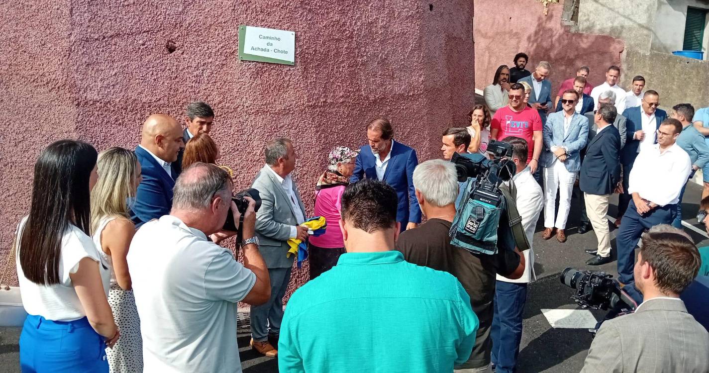 Jardim da Serra: Albuquerque inaugura estrada que liga Achada ao Chote