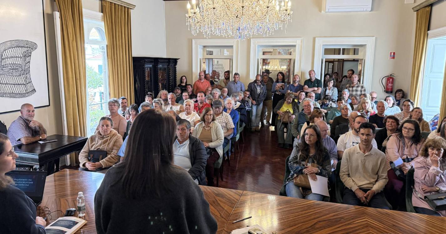 Santa Cruz: Novo regulamento dos mercados apresentado aos comerciantes