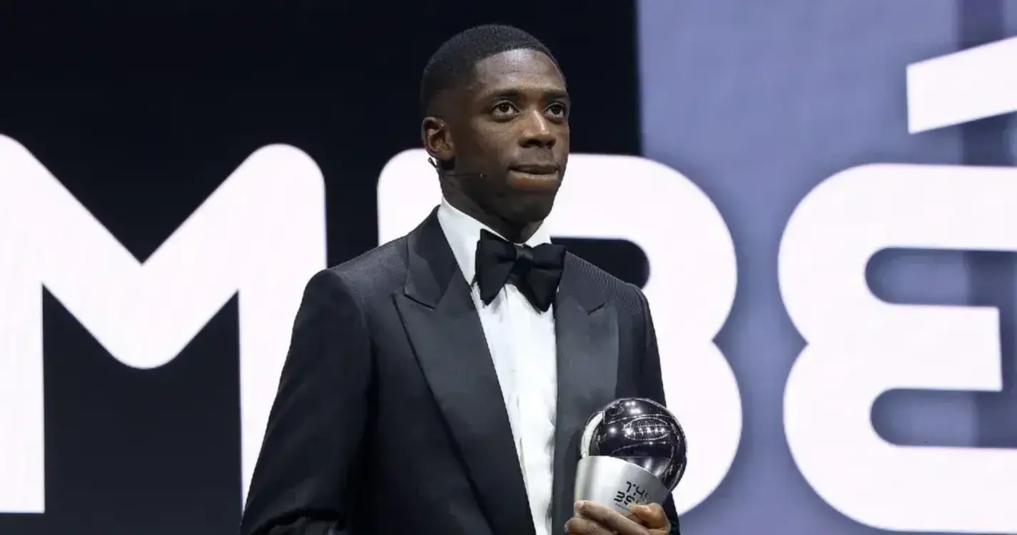The Best: Ousmane Dembélé junta prémio da FIFA à Bola de Ouro