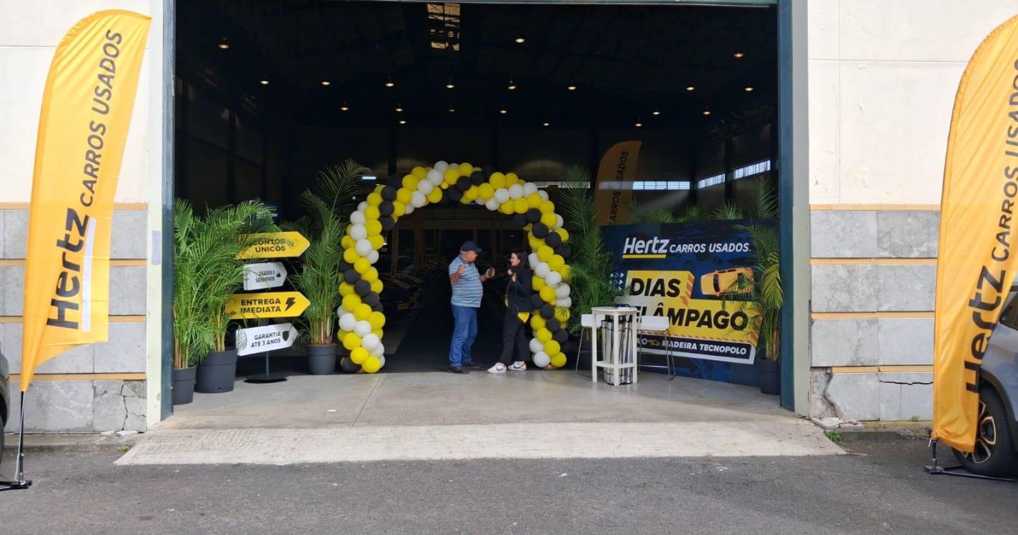 “Dias Relâmpago” da Hertz Carros Usados já arrancou no Madeira Tecnopolo com 122 viaturas em exposição (veja as fotos)