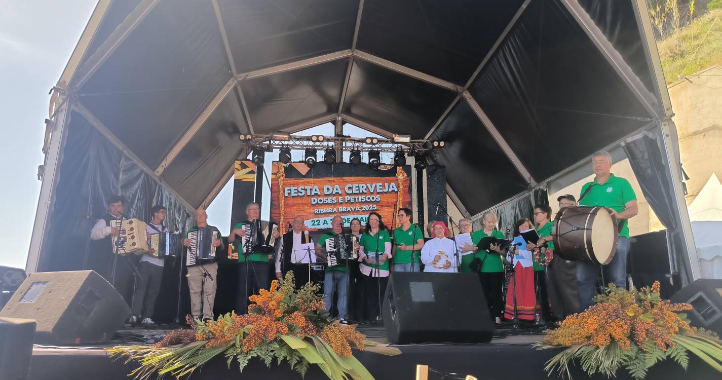 Festa da Cerveja, Doses e Petiscos na Ribeira Brava encerra com ‘Os Lordes’