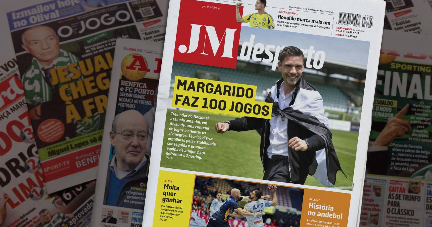 Margarido faz 100 jogos