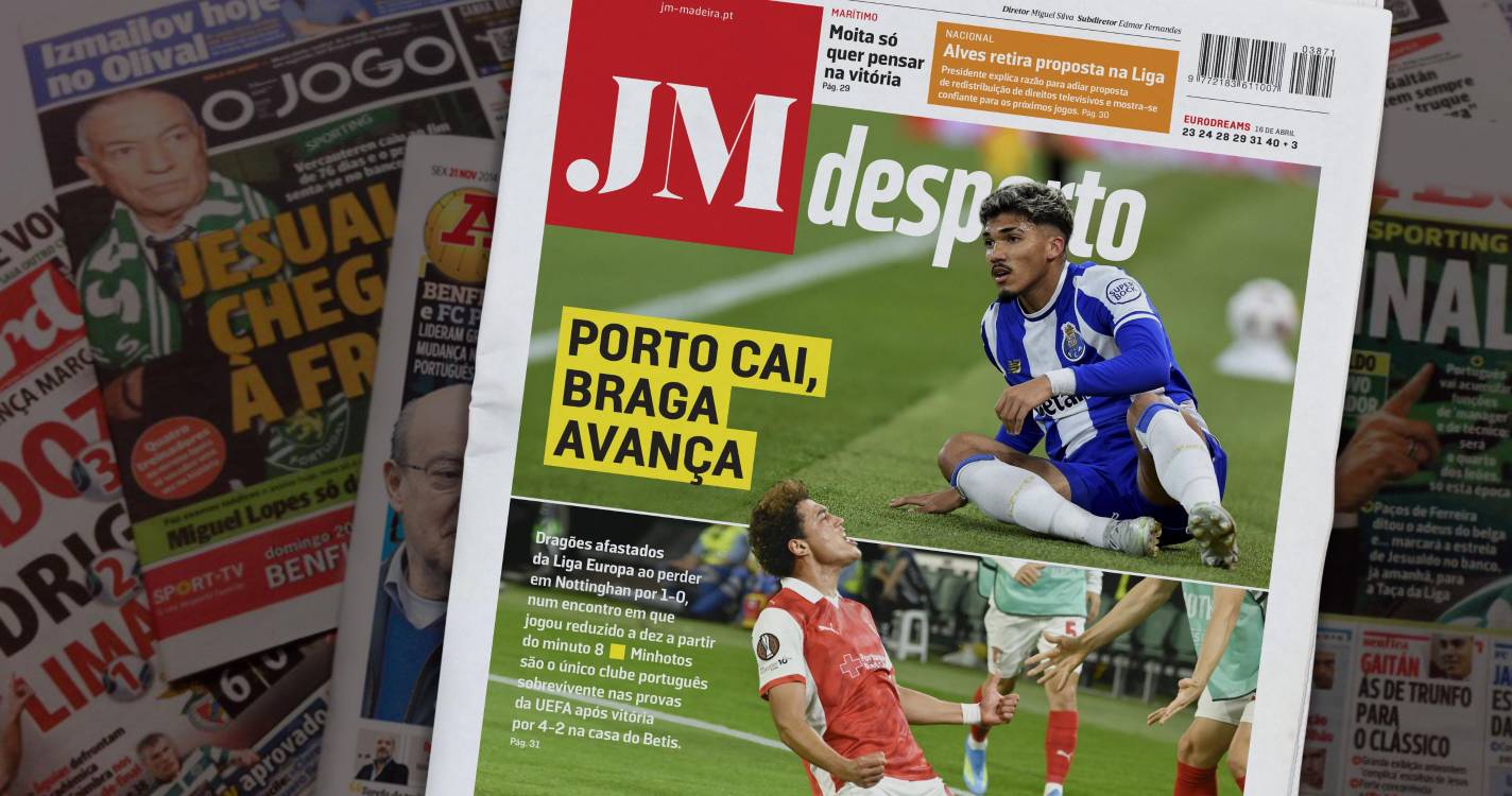 Porto cai, Braga avança