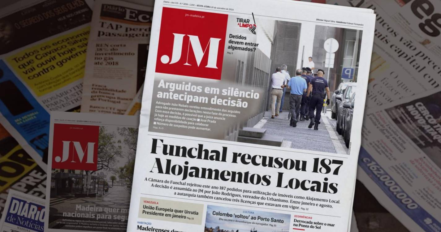 Funchal recusou 187 Alojamentos Locais