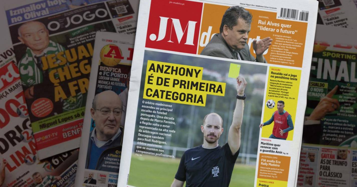 Arbitragem: Anzhony é de primeira categoria