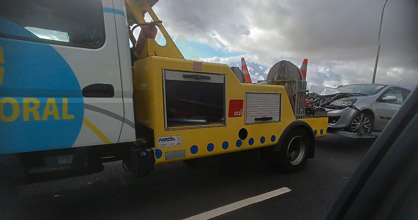 Acidente provoca longas filas na Via Rápida entre Funchal e Caniço