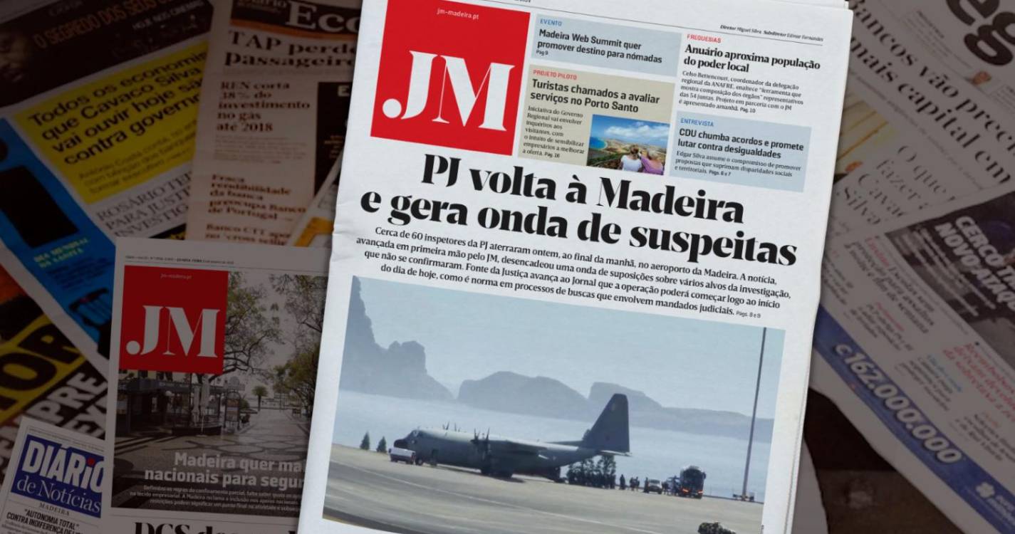 PJ volta à Madeira e gera onda de suspeitas