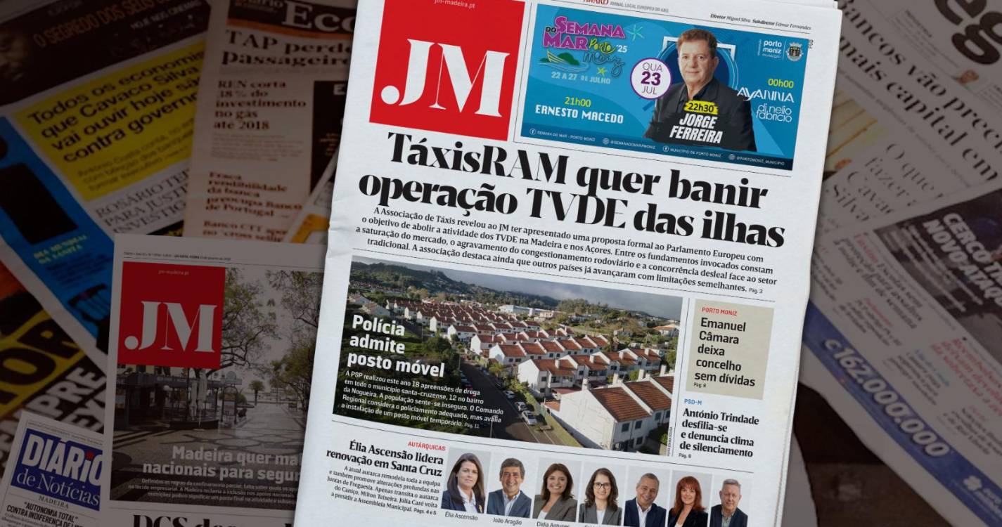 TáxisRAM quer banir operação TVDE das ilhas
