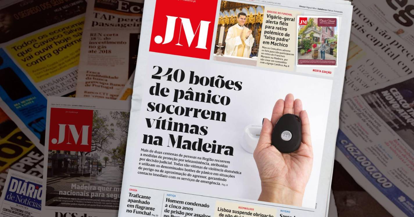 240 botões de pânico socorrem vítimas na Madeira