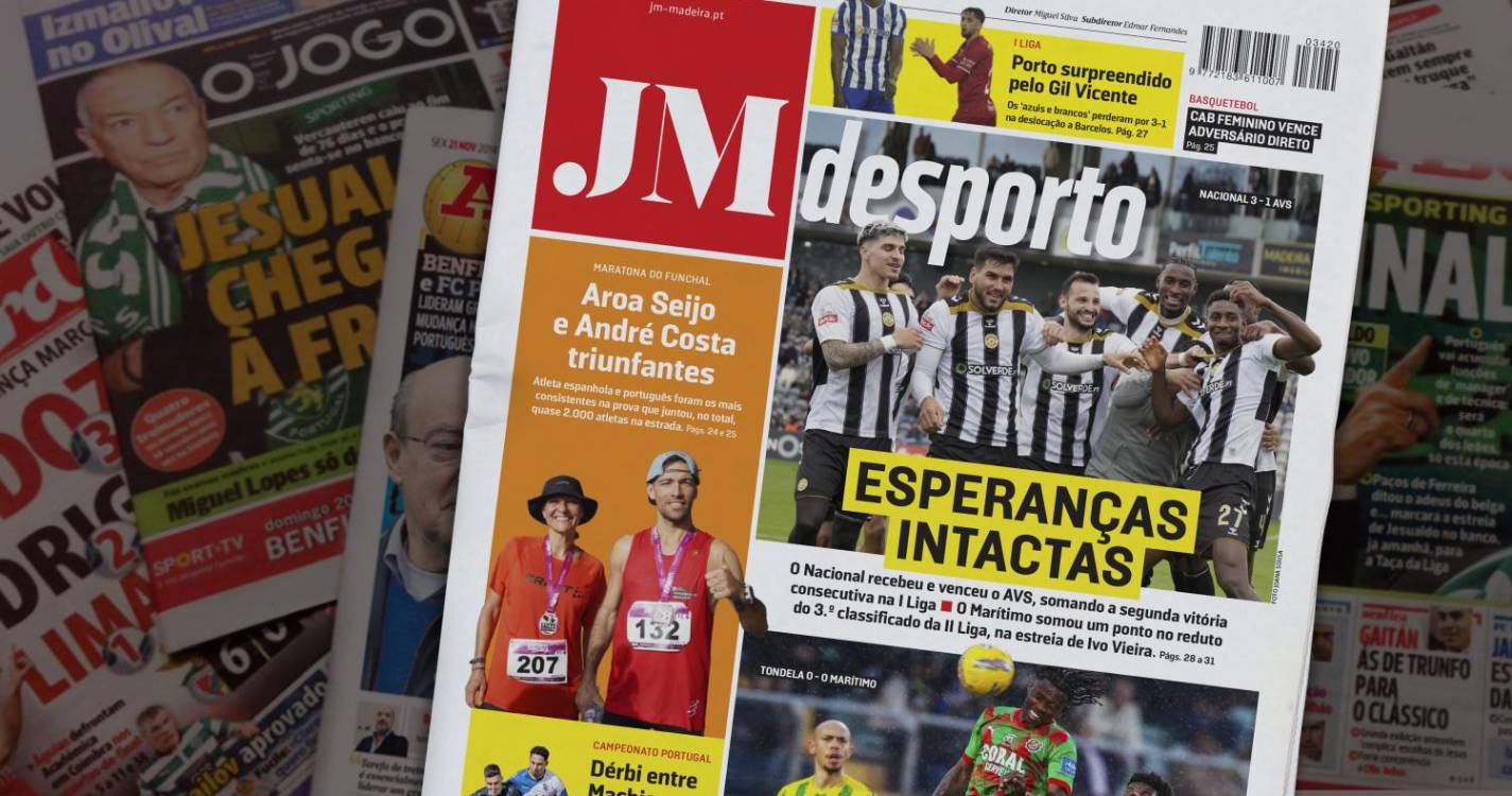 Nacional e Marítimo: ‘Esperanças intactas’
