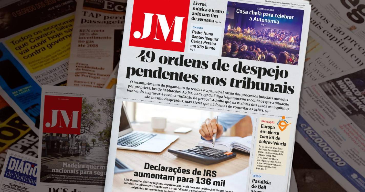 49 ordens de despejo pendentes nos tribunais