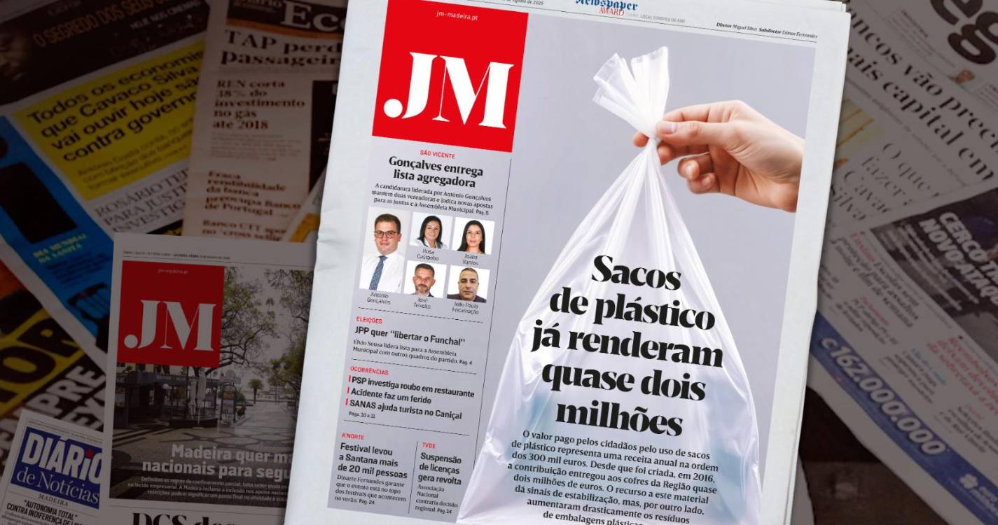 Sacos de plástico já renderam quase dois milhões