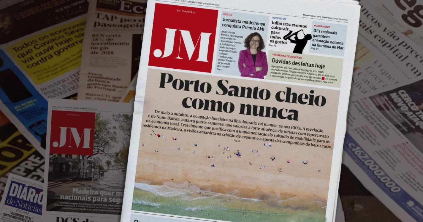 Porto Santo cheio como nunca