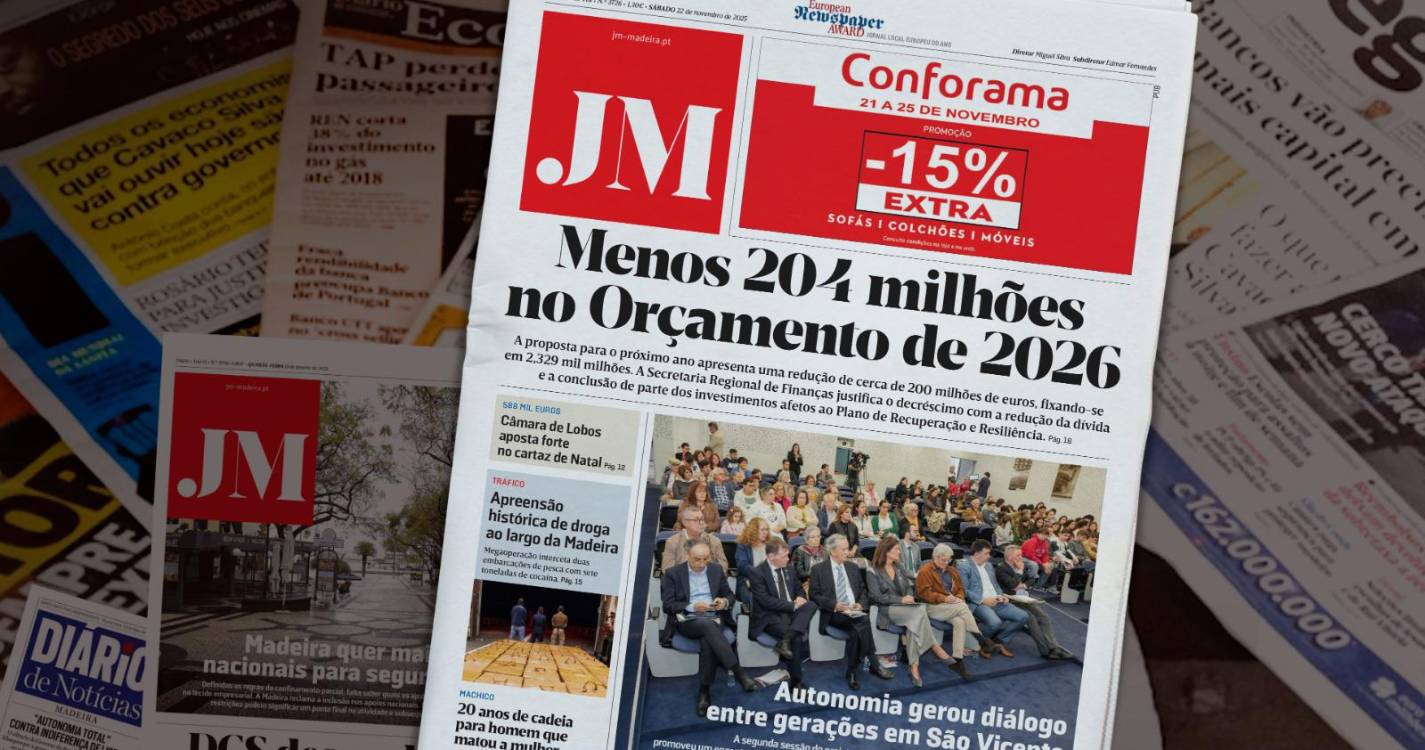 Menos 204 milhões no Orçamento de 2026