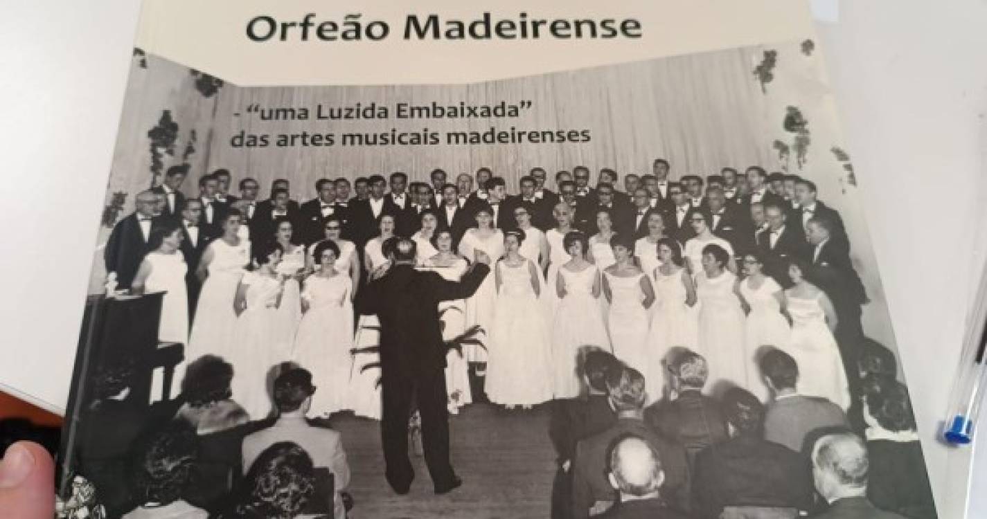 Livro assinala os 100 anos do Orfeão Madeirense