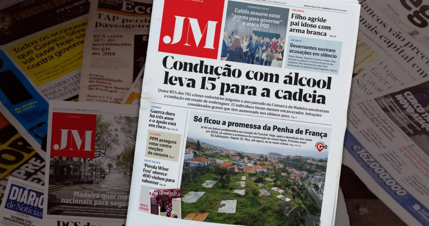 Condução com álcool leva 15 para a cadeia