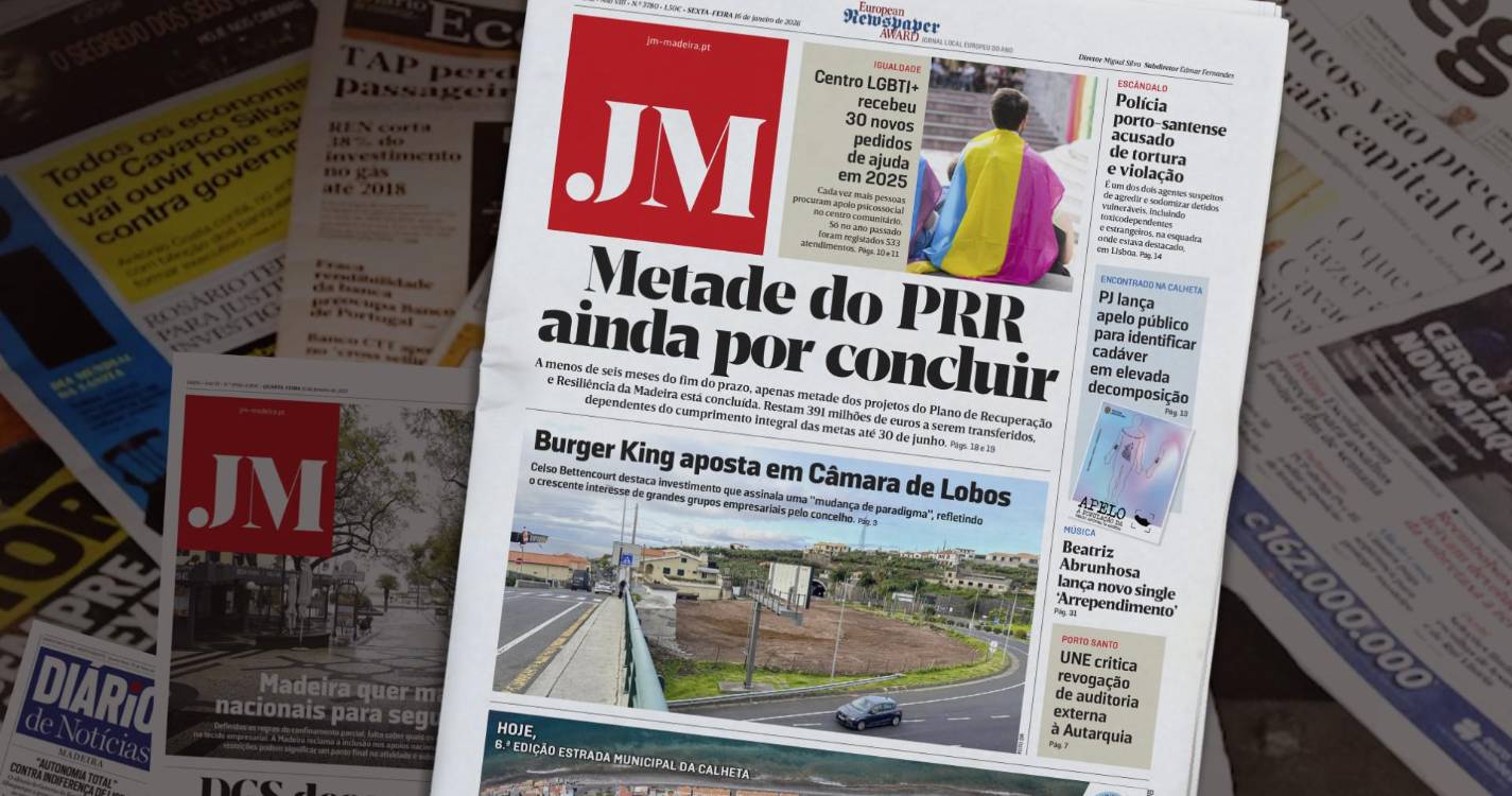 Metade do PRR ainda por concluir