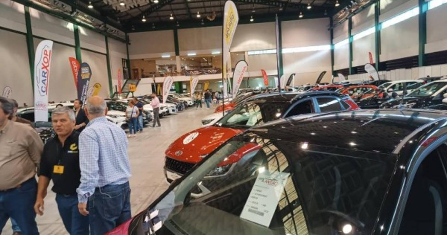 Mercado de automóveis usados está a decorrer até domingo no Tecnopolo