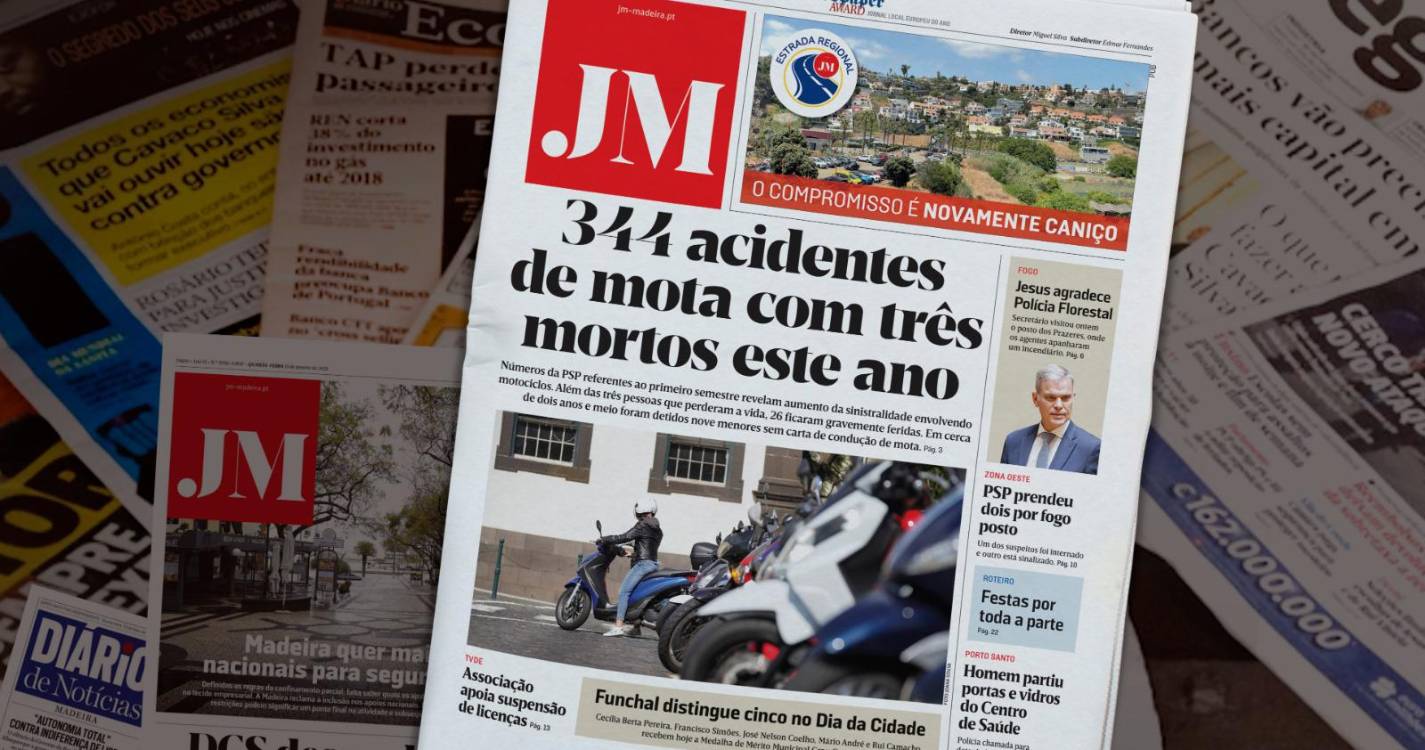 344 acidentes de mota com três mortos este ano