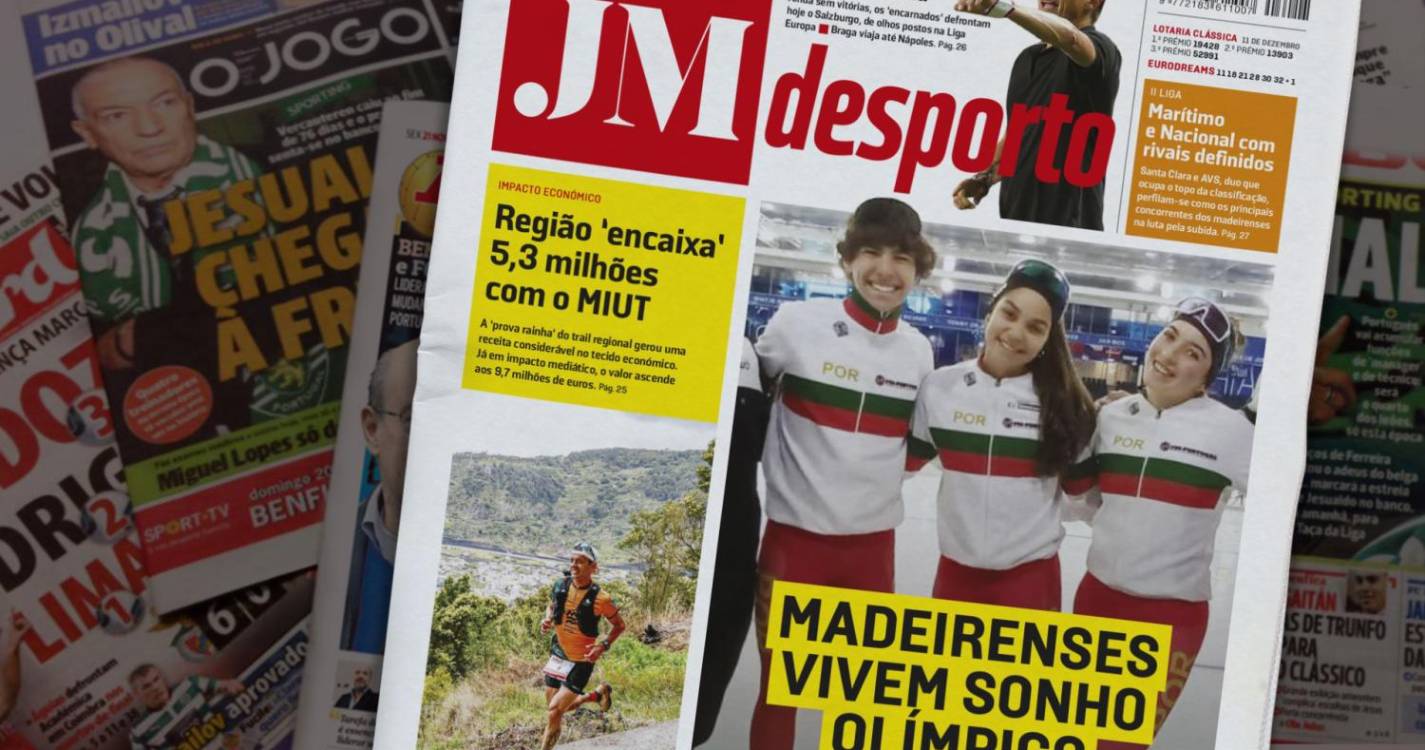 Madeirenses vivem sonho olímpico