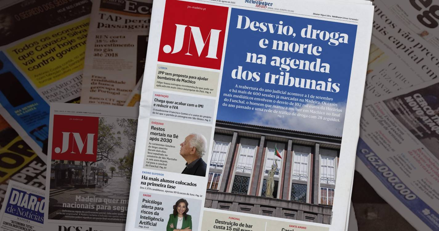 Desvio, droga e morte na agenda dos tribunais