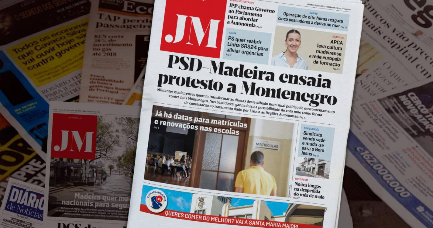 PSD-Madeira ensaia protesto a Montenegro