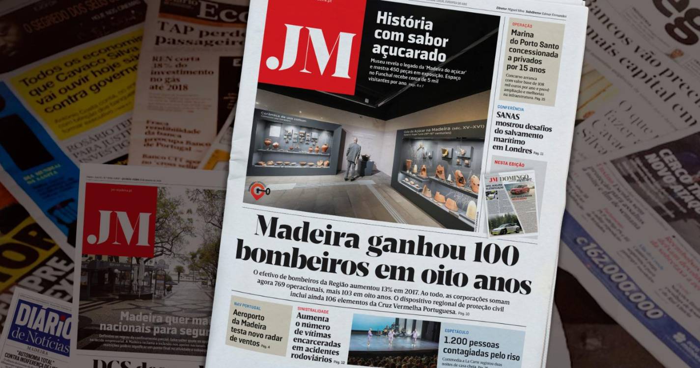 Madeira ganhou 100 bombeiros em oito anos