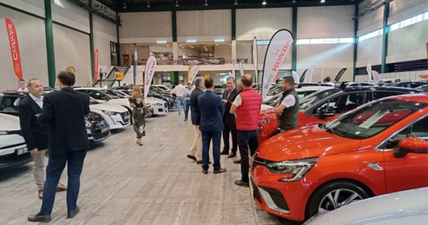 Mercado de automóveis usados está a decorrer até domingo no Tecnopolo