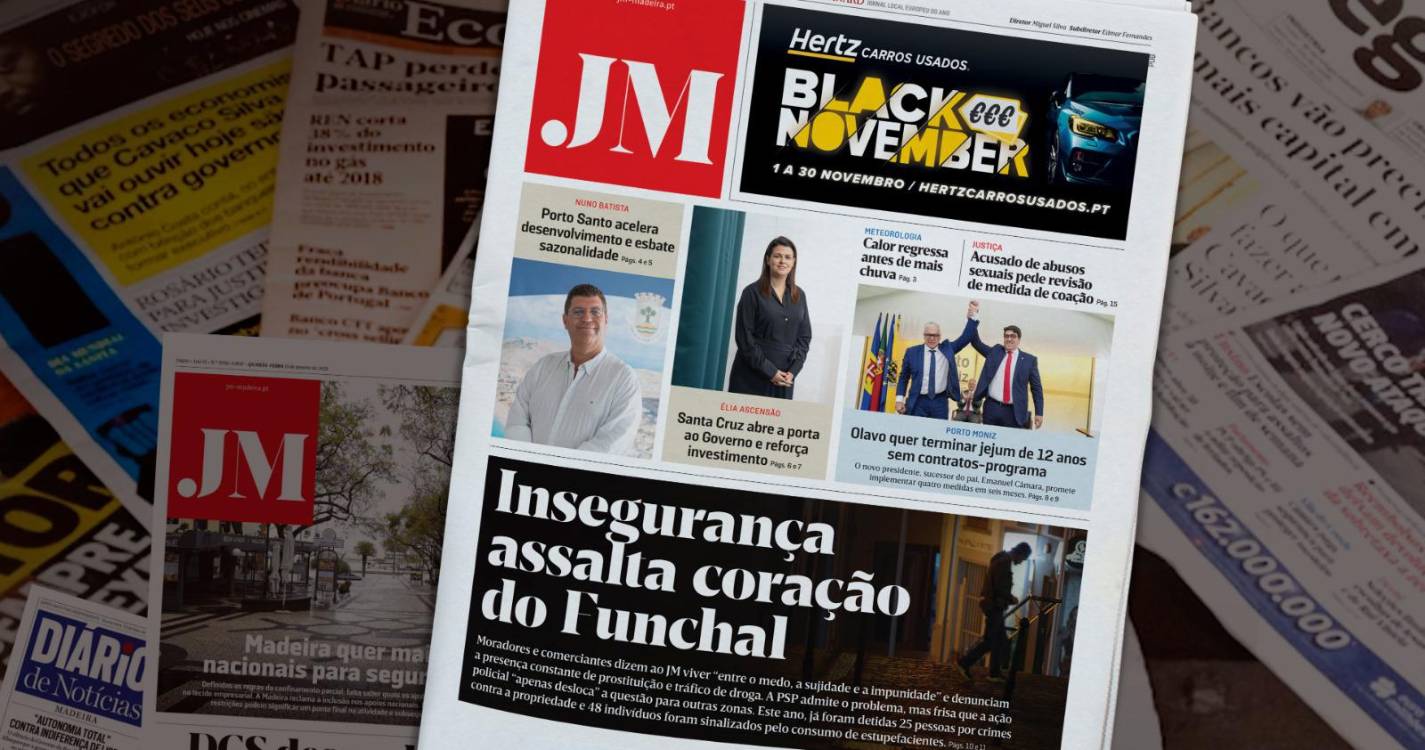 Insegurança assalta coração do Funchal