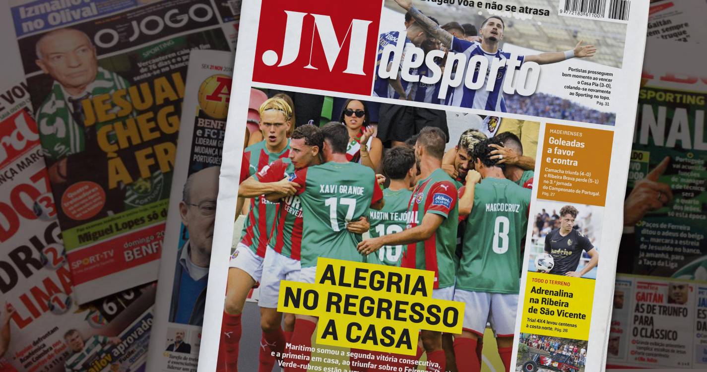 Alegria no regresso a casa