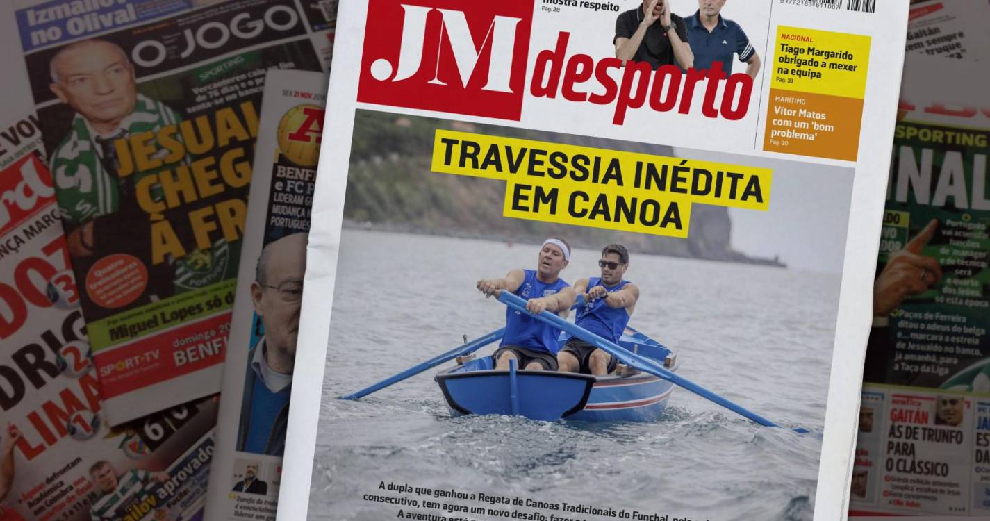 Travessia inédita em canoa