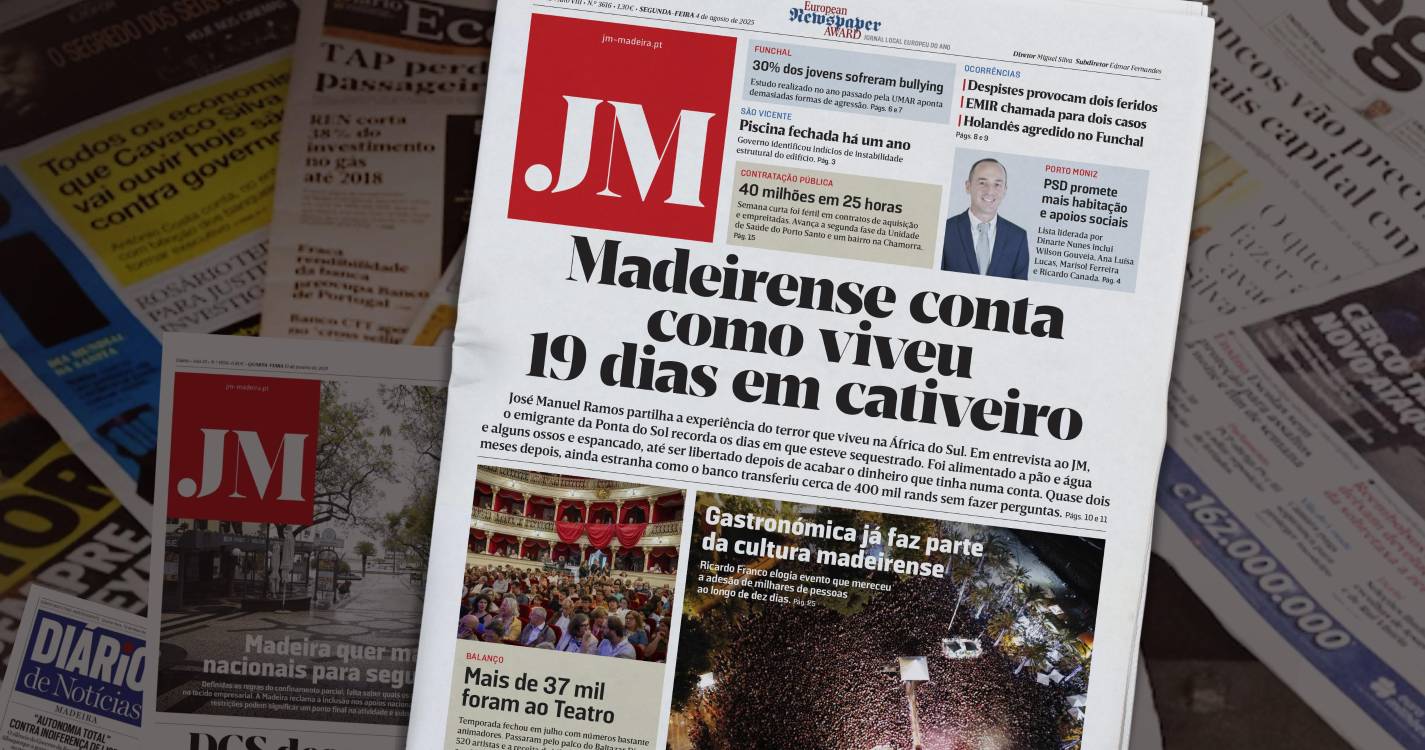 Madeirense conta como viveu 19 dias em cativeiro