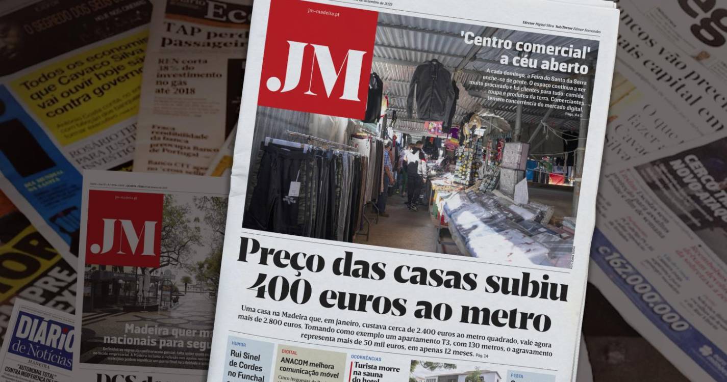 Preço das casas subiu 400 euros ao metro