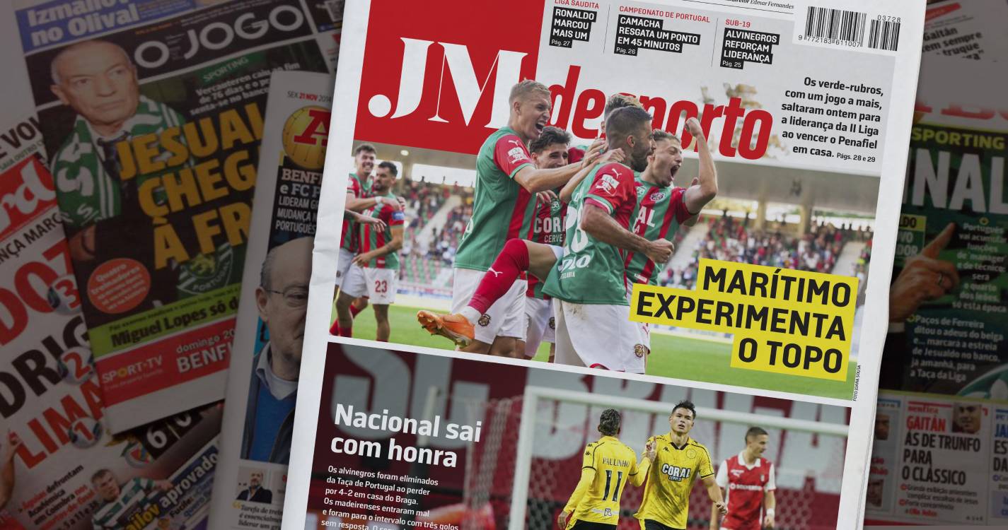 Marítimo experimenta o topo