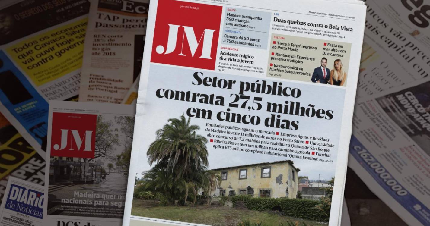 Setor público contrata 27,5 milhões em cinco dias