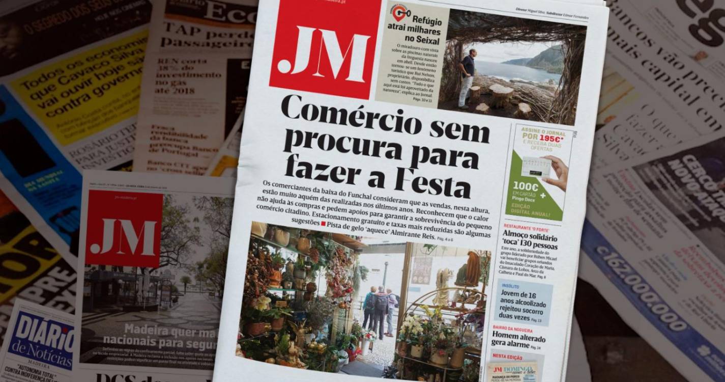 Comércio sem procura para fazer a Festa