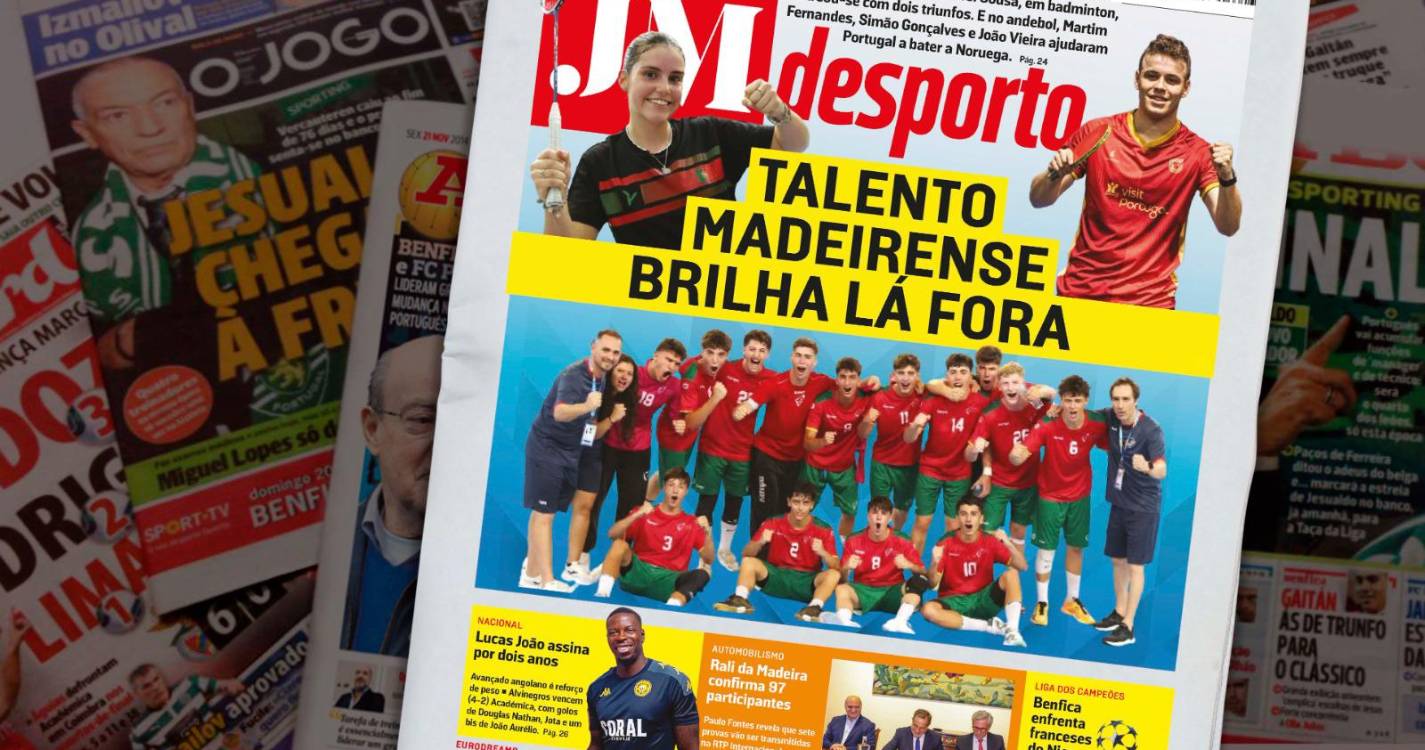 Talento madeirense brilha lá fora