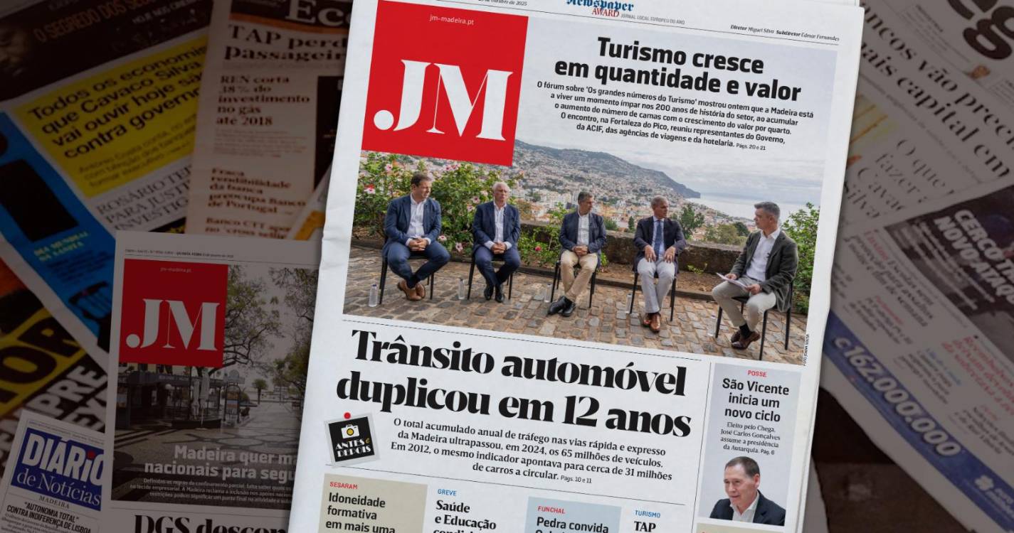 Trânsito automóvel duplicou em 12 anos