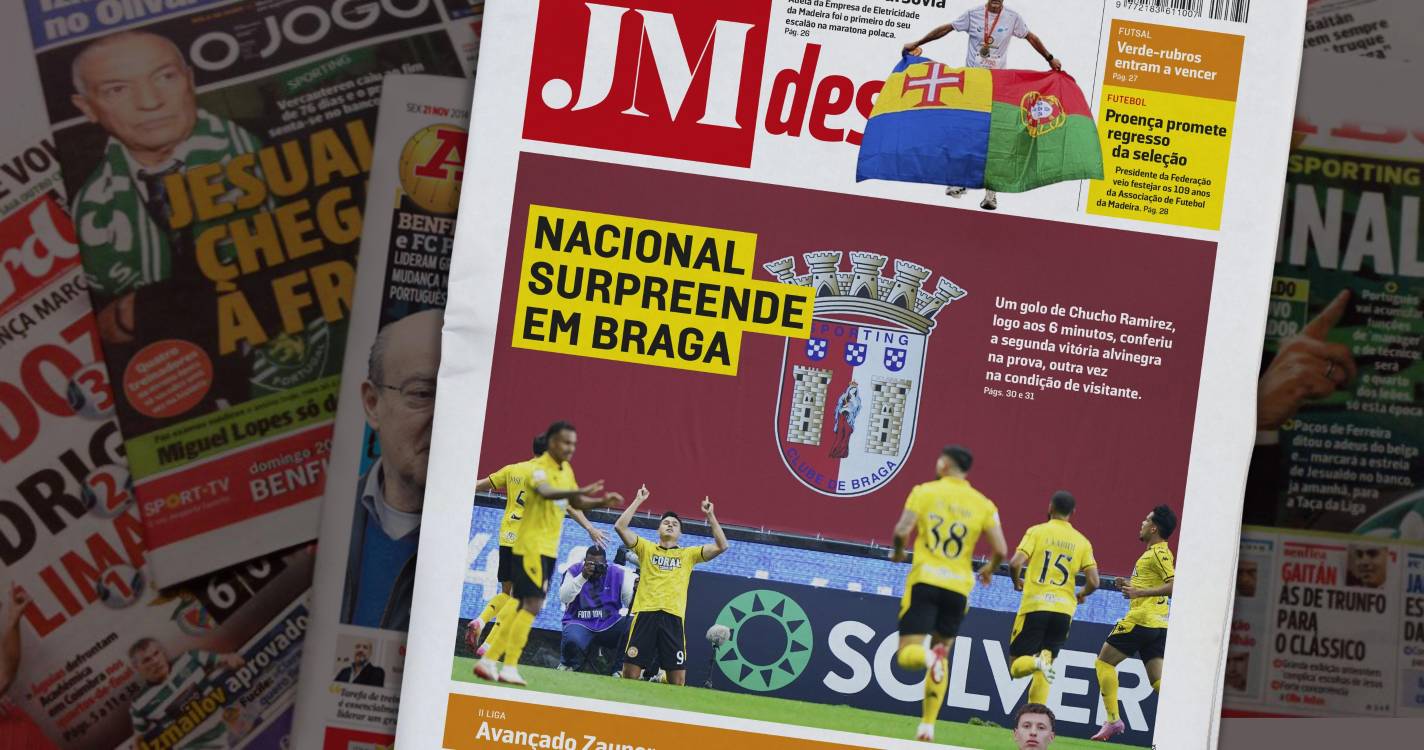 Nacional surpreende em Braga