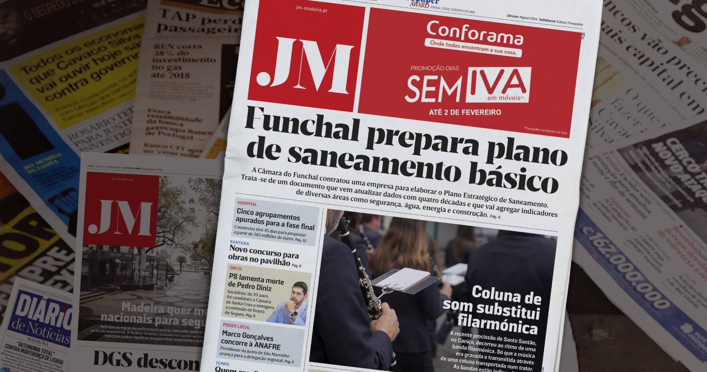 Funchal prepara plano de saneamento básico