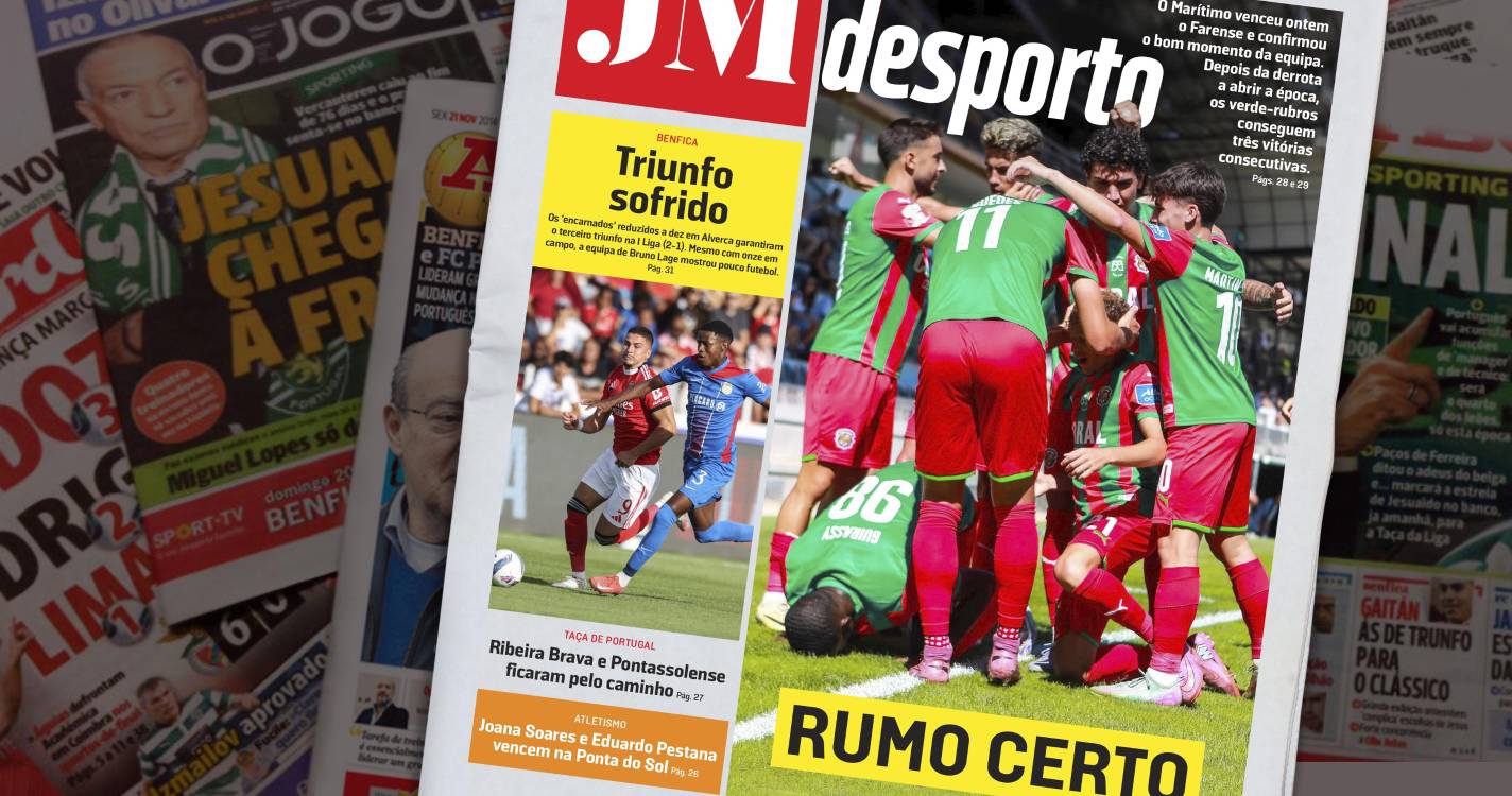Marítimo: Rumo certo
