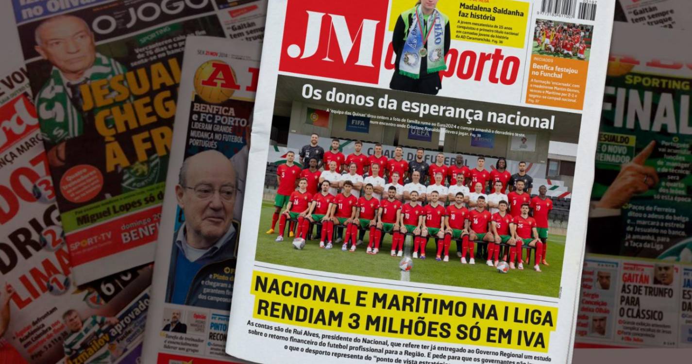 Nacional e Marítimo na I Liga rendiam 3 milhões só em IVA