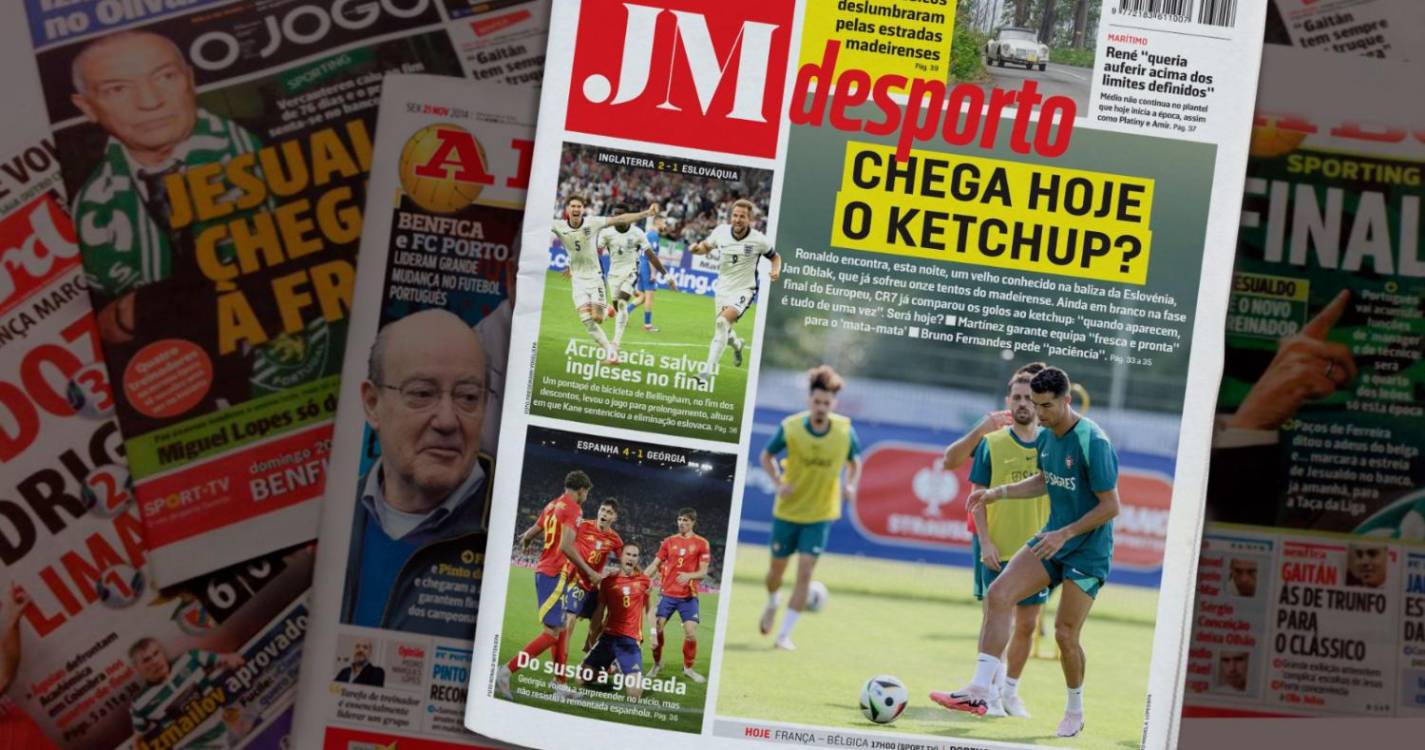 Euro2024: Chega hoje o ketchup?