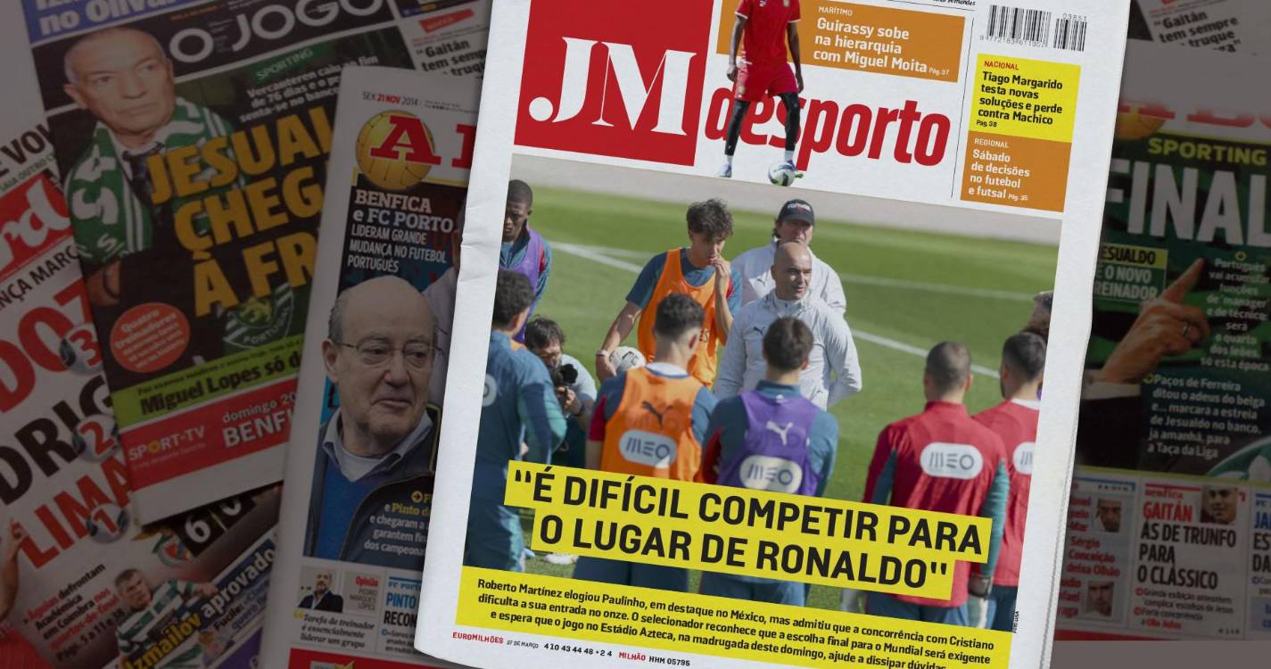 ”É difícil competir para o lugar de Ronaldo”