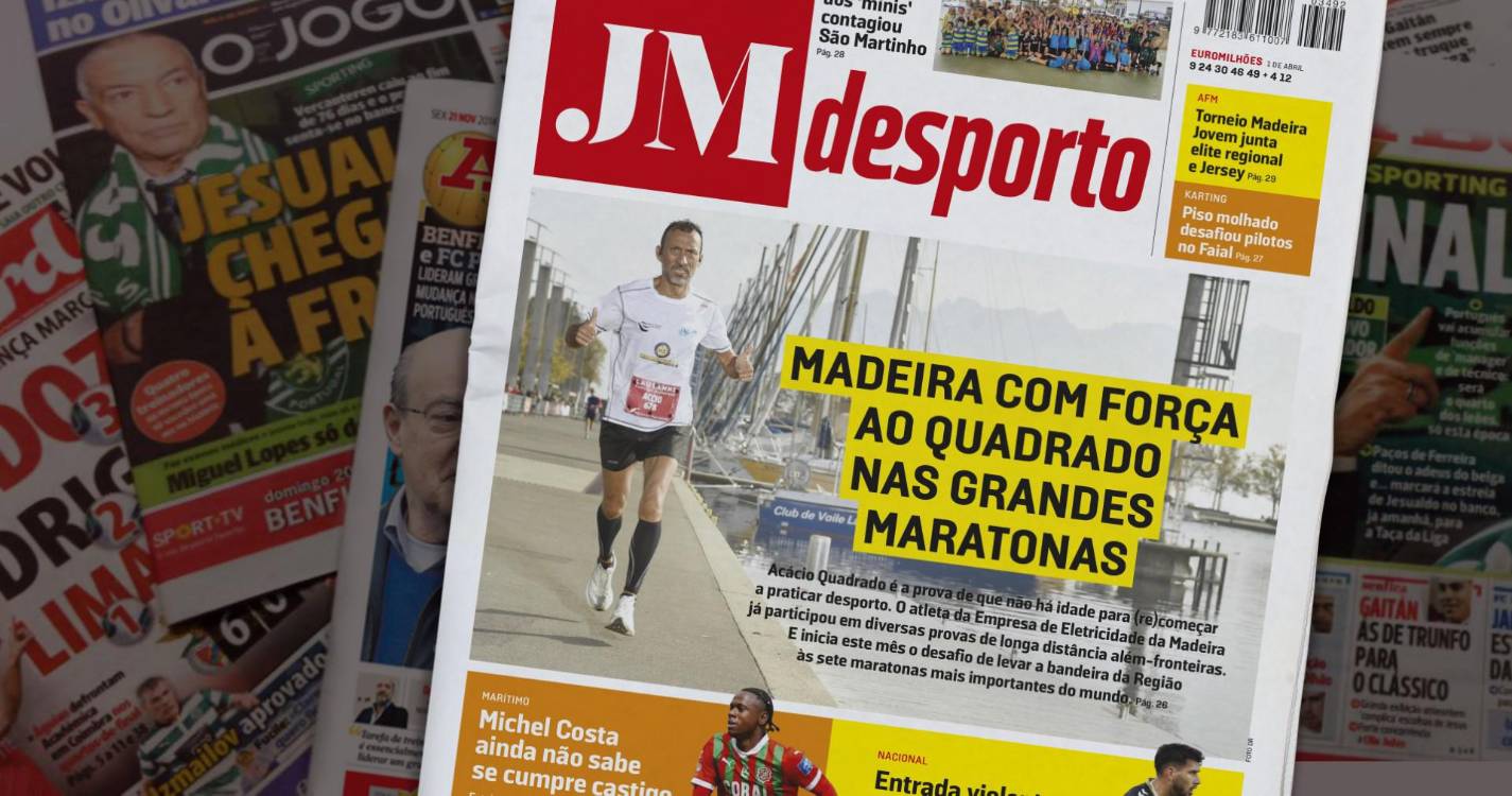 Madeira com força ao Quadrado nas grandes maratonas